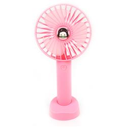 demon slayer anime charge handheld mini fan (size:20*10cm/ usb charging line)