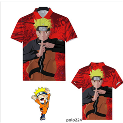 naruto anime 3d printed tshirt