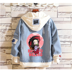 demon slayer anime jean sweater