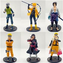 naruto anime  Figure set (6pcs a set)(opp bag)