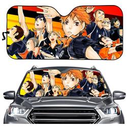 Haikyuu anime printed car windshield sunshade reflector