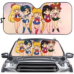 Sailor Moon anime printed car windshield sunshade reflector
