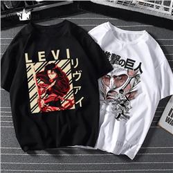 Attack on Titan anime BLACK & WHITE T-shirt 21 styles