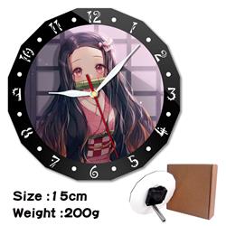 demon slayer anime wall clock