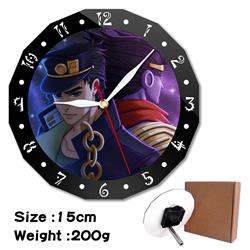 JoJo's Bizarre Adventure anime wall clock