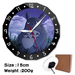 totoro anime  wall clock