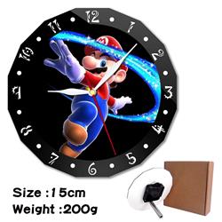 super mario anime wall clock