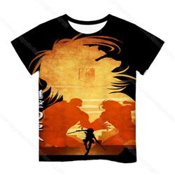 Attack on Titan anime 3D printed T-shirt 24 styles