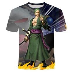 One Piece anime 3D printed T-shirt