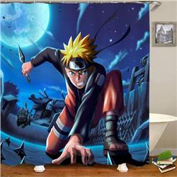 naruto anime  shower curtain ( 150cm*200cm )