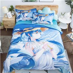 Miku.Hatsune anime1.5m-bed sheet lce mat