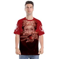 Jujutsu Kaisen anime 3D printed T-shirt 5 styles