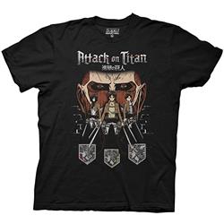 Attack on Titan anime T-shirt 5 styles