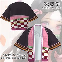 demon slayer anime 3d fashion long kimono