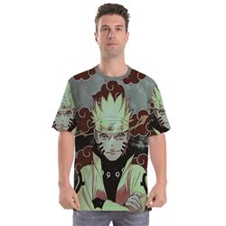 Naruto anime 3D printed T-shirt 12 styles