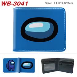 Among Us game wallet 11.5cm*9.5cm*2cm  16 styles