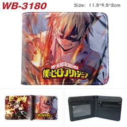 My Hero Acaemia anime wallet 11.5cm*9.5cm*2cm 17 styles