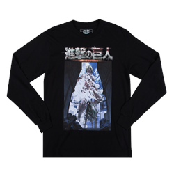 Attack on Titan anime long sleeves T-shirt