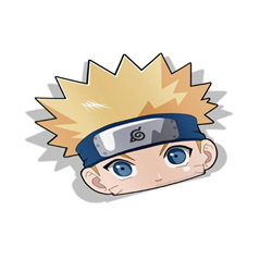 naruto anime  car sticker