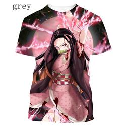 demon slayer kimets anime 3d short sleeve T-shirt