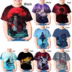 demon slayer kimets anime 3D Printing T-shirt