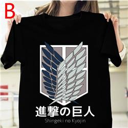 attack on titan anime 3D Printing T-shirt