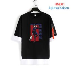 Jujutsu Kaisen anime black & white T-shirt 12 styles