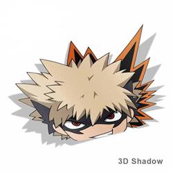 my hero academia anime car sticker