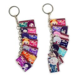 demon slayer anime keychain