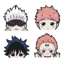 Jujutsu Kaisen anime car sticker