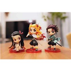 Demon Slayer anime figures price for a set of 3 pcs