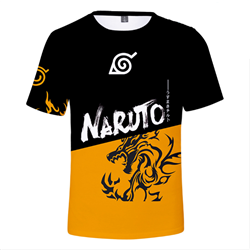 naruto anime  3d short sleeve T-shirt