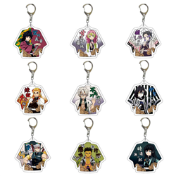 demon slayer anime keychain