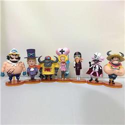 One Piece anime figure set, price for a set of 6 pcs, 4 styles