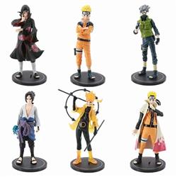 Naruto anime figure price for a set of 6 pcs