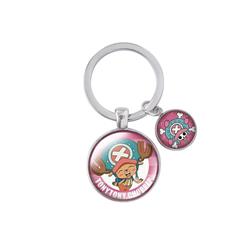 one piece anime keychain