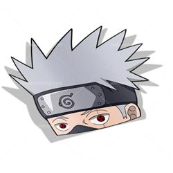 Naruto anime car sticker 4 styles