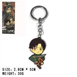 attack on titan anime keychain