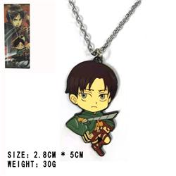 attack on titan anime necklace