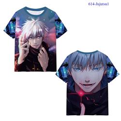 jujutsu kaisen anime 3D Printing T-shirt
