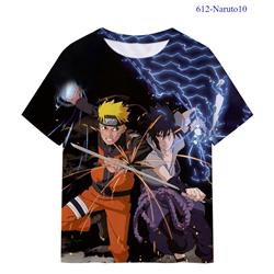 naruto anime 3D Printing T-shirt