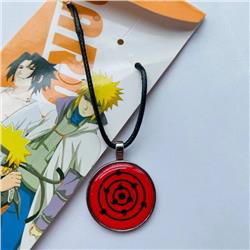 Naruto Leather rope necklace pendant jewelry