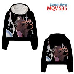 Demon Slayer Kimets anime black & pink hoodie 16 styles