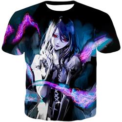 tokyo ghoul anime 3D Printing T-shirt