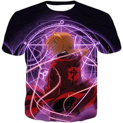 fullmetal alchemist anime 3D Printing T-shirt