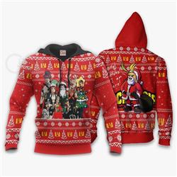 My Hero Acaemia anime Christmas hoodie & zip hoodie 20 styles