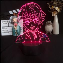 demon slayer kimets anime 7 colours LED light