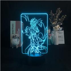 dragon ball anime 7 colours LED light