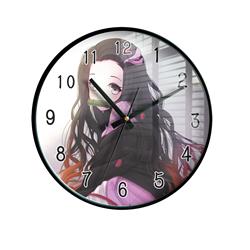 demon slayer kimets anime wall clock