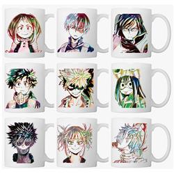 my hero academia anime discolor mug